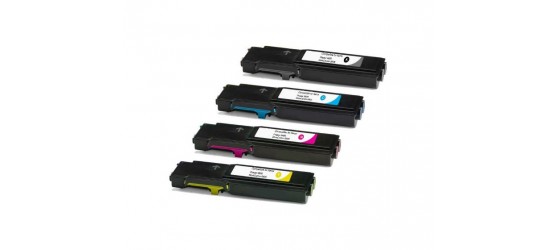 Complete set of 4 Xerox 106R02225/26/27/28 Compatible High Yield Laser Cartridges